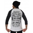 Dragstrip Clothing Americana Baseball top No Fear No Limits